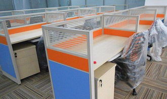 图 办公家具厂家直销电脑桌职员工位电话销售桌一对一培训桌 北京办公用品